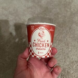 Fried Chicken Erasers